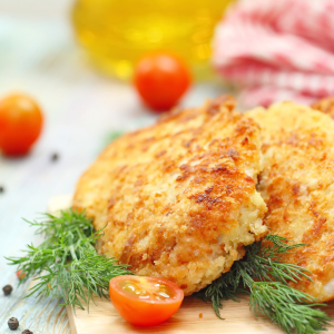 Almondine Crumbed Chicken Breast