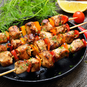 Chicken Kebab - Coated