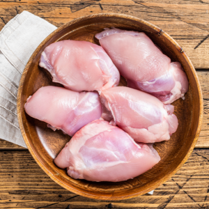 Chicken Thigh Fillets per kg (Skin OFF)